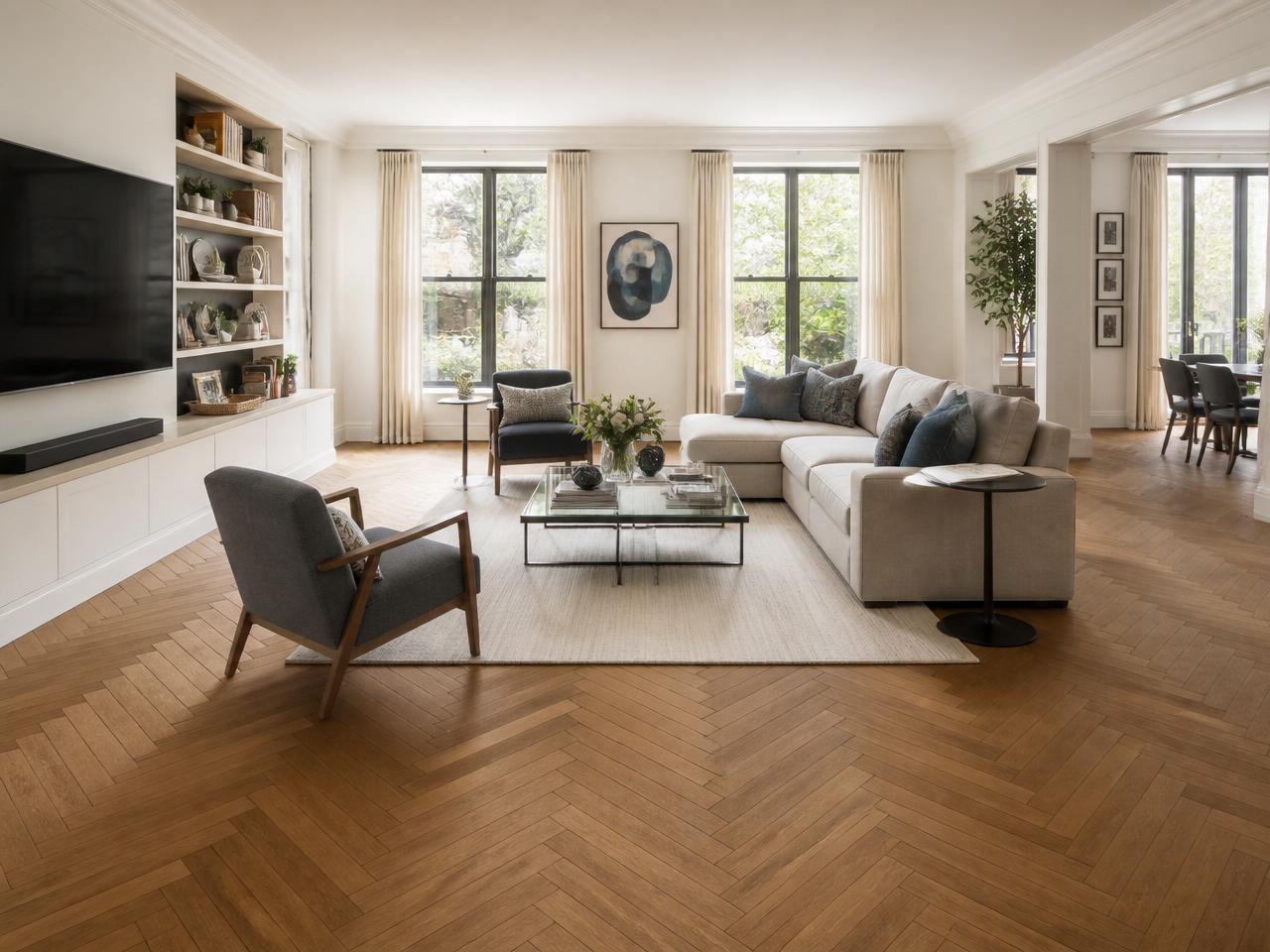 Family room flooring