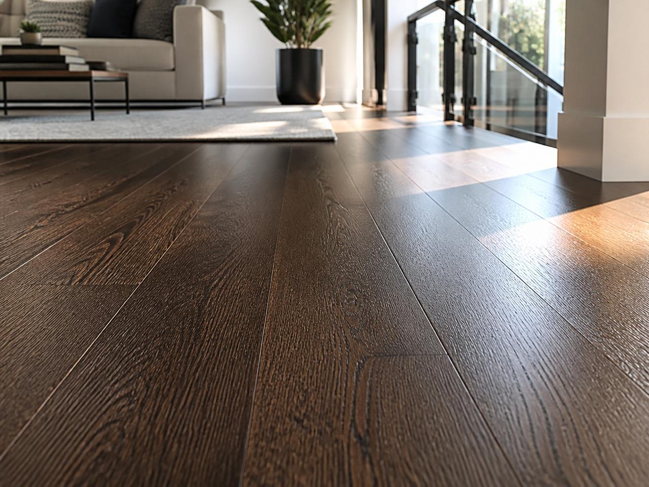 Refinished Hardwood Floor